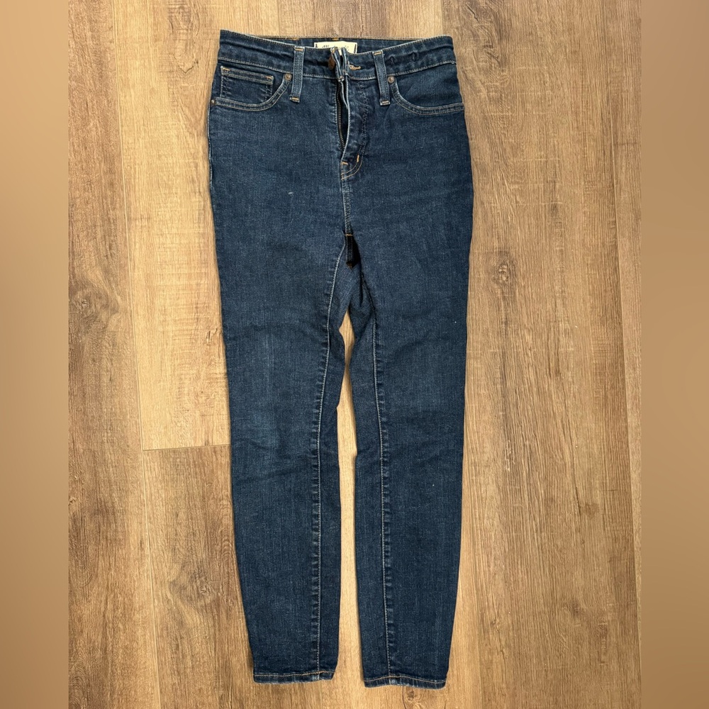 Madewell Dark Blue Skinny Jeans